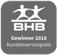 BHB Kundenpreis Gewinner 2018